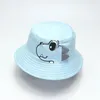 Baby Hat Dinosaur Bucket Hats Reversible Sun Headwear Spring Cartoon Kids Cap Toddler Baby Accessories 4 Colors DW5193