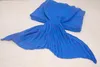 Kız Battaniye klimalı divan uyku battaniye JXW296 örme yeni ebeveyn-çocuk Denizkızı battaniye 90 * 50 cm Kore versiyonu