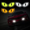 2 teile/para Auto Aufkleber Reflektierende Katzen Augen Motorrad Aufkleber Rückspiegel Aufkleber Auto Universal Coole Zubehör