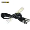 Gorąca sprzedaż 10 sztuk/partia 2 metry długości 3 Pin połączenie sygnału kabel DMX szybki materiał metaliczny na scenę/dDJ/imprezę