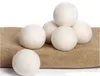 2019 New Wool Dryer Balls Premium Reusable Natural Fabric Softener 2.75inch 7cm Static Reduces Helps Dry Clothes in Laundry Quicker SN2646