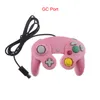 100 pièces poignée de jeu filaire manette de jeu choc bâton JoyPad Vibration pour contrôleur NGC viennent prix d'usine