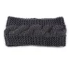 Winter Warm Dames Knit Hoofdbanden Handgemaakte Haak Twsited Knoop Hoofdband Dames Sport Haarbanden Meisjes Zachte Turban