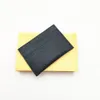 Classic Men Women Mini Small Wallet Hoge kwaliteit creditcardhouder Slim Bank Cardholder met doos Totaal 5 Card Slot306U