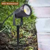 미국 주식 + 5W LED 가로 조명 120V 정원 방수 따뜻한 화이트 벽 나무 플래그를 점등 야외 풍경 스포트라이트
