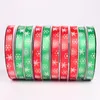 25yards / rolka Boże Narodzenie wstążka Chrismas dekoracji ślubnych ciasto Cukierki pudełko opakowań Wrap prezent DIY opakowania wstążki Party Dostawy DBC DH2608