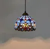 Luci d'arte in stile barocco lampadario bocciolo di fiore di alta qualità lampada in vetro colore incantesimo misto sogno lampade ristorante hotel camera da letto retrò