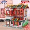 XingBao 01003 3320pcs Creator Expect Chinese Style The XINYA Palace Set Building Blocks Bricks Toy Architecture Set Christmas Gift