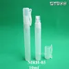 50st / mycket 8ml plastsprayflaska Refillerbar flaska Parfym Sprayflaska, 8ml Mini Pocket Pen Shape Spray Bottle