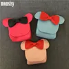 Monsisy Girl Moeda Bolsa Crianças Criança Criança Pequeno Alteração Bolsa Bolsa De Mão Da Criança Caixa de Moeda Mouse Mouse Cabeça Baby Baby Mini Bolsa