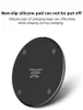 Q25 Universal Qi Wireless Phone Charger 10W Portable Fast Charging Multicolor Non-slip Silicone Surface for Cellphone Smartphone with Packag