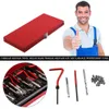 Durable Tópico Repair Tool 131pcs / set Helicoil passe novamente Repair Kit Set Garage oficina da ferramenta Professional Recoil Repair Tool Y200321