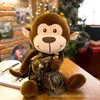 Monkey Peluş Bebek Oyuncakları Çocuk Yumuşak Peluş Oyuncaklar Sevimli Renkli Uzun Kol Maymun Dolgulu Hayvan Bebek Hediyeleri New1803836