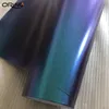 Chameleon Pearl Matt Metallic Purple Blue Vinyl Car Wrap Foil with Air Enhage Charmeleon Car Sticker Scal