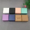 24 pcs 4x4x2.5cm square box DIY handmade wedding cake/candy/chocolate box Cute Mini soap