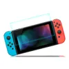 2 i 1 9H 2,5D krökt skyddsskärmfilmtrådsglasskydd för Nintendo Switch Game Console