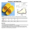 Chaussures pour enfants d'été pour garçons filles solides Light non glissade Chaussures de jardin pour tout-petit des pantoufles de plage intérieure sandales MX2005281647314