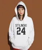 Mode-Women Hoodies Sweatshirts 2019 Vår Ny Ankomst Vinter Fleece Hoody Print Stilinski 24 Wolf Teen Hip Hop Tracksuits Harajuku
