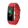 115 Mais Bluetooth Relógio Inteligente ritmo cardíaco Fitness Tracker Pressão Arterial Relógio De Pulso À Prova de Água Pulseira Inteligente Para iPhone Android