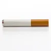 Tuyau de fumée de cigarette frappeurs de cigarettes en aluminium sans étincelle 79mm 57mm filtre à café couleur Cig forme tuyaux de tabac Portable
