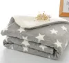 Thick Fleece Blanket Plush Flannel Throw Extra Soft &Warm Blanket Double Layer Baby Swadding Wrap For Newborn Bedding