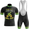 2022 Team Turtle Pro Cycling Jersey 19D Bike shorts Suit MTB Ropa Ciclismo Mens Summer Summer Bicycling Maillot Culotte Clothing5678412