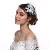 Mode Dames Wit Haarspelden Mesh Bruiloft Bloem Haarklem Vlinder Haaraccessoires Bruid Parels Barrettes voor Womens