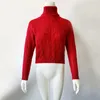 Moda-colheita tops blusas mulheres 2018 outono inverno feminino turtleneck casual solto senhoras tricotadas jumpers pullovers