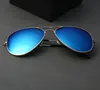 Klassische Pilotensonnenbrille für Männer und Frauen, 58 mm, Retro-Spiegelschirme, Metallrahmen, hochwertige Outdoor-UV400-Sonnenbrille mit CaseBox