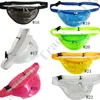 Frauen Laser Fanny Pack Clear Hologramm Gürtel Taillenbeutel wasserdichte durchscheinende glänzende Brustbeutel Travel Strand Geldbeutel Bum Bag Beutel DHL 1544020