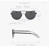 Metal Metal Vintage Celebrity Sunglass Silver Mirror Brand Designer Sun Glass Fashion Summer Summer Summer Glass For Men Sport Sunglass2232033