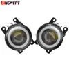 2 pçs / par (Esquerda + Direita) Angel Eye car-styling Lâmpadas de Nevoeiro LEVOU Para Peugeot 308 2013-2016 Para Peugeot 307 SW 3 H Estate 2002-2007