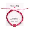 6mm Natural Stone Braided Rope Handmade Friendship Strands Beaded Druzy Charm Bracelets For Women Girl Jewelry