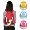 4色通気性のある小さなペットキャリアバッグの携帯用ペット屋外旅行バックパック犬猫C19021301