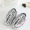 Slippers Winter Warm Women Home Ladies Fashion Slide Striped Plaid House Flat Shoes Female Big 35-43 One Size1