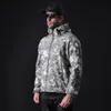 Sjmaurie Outdoor Men taktyczna kurtka myśliwska wodoodporna polarowe ubrania myśliwskie wędkarstwo kurtka zimowa 4854730