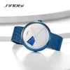 cwp SINOBI Originele Onregelmatige Creatieve Milan Strap Horloges Mannen draaien wijzerplaat horloges Sporthorloge Drop schip