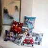 LED 빛 빛나는 베개 사례 플러시 베개 커버 쿠션 커버 크리스마스 XMAS Pillowcase 홈 소파 자동차 장식 WX9-1514