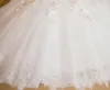 2020 Nowa moda cekin kwiat dziewczyny impreza weselna księżniczka biały tiul maluch maluchowe dziewczyny