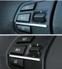 1pair / set multifunctionele auto stuurwiel auto-schakelaar accessoires rubberen knoppen voor 5/7 serie GT F10 F02