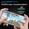 3D -krökt fodralvänlig härdad glas sidolim skärmskyddsfilm för Samsung Galaxy S24 Ultra S23 Plus S22 S21 S20 S10 S9 S8 Obs 20 Support FingerPrint HD Clear