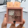 Dropshipping 4 cor pérola brilhante paleta de sombra à prova d 'água delicada fosca olho brilhante sombra portátil suave iluminar a caixa sombra de olho