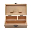 Stash Étui à fumer en bois naturel Boîte de rangement au design innovant Roulant Handroller Cigarette Tabac Outil Conteneur Hot Cake DHL