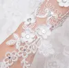 2020 Luxury Lace Crystal Bride Bridal Gloves Wedding Gloves Wedding Accessories Lace Gloves for Brides Fingerless Below Elbow Leng2270954