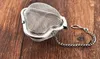 Roestvrijstalen reticulaire hartvorm thee zeef thee infuser zilverachtig huis praktische haakseizoen pakket wb219