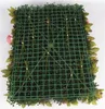 40*60cm Luxury customize silk peony artificial flower wall panel grass base DIY backdrop wedding arch decor flower wall art