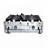 Hoog rendement Ice Cream Taiyaki Machine Lab Supplies / Taiyaki Waffle Maker / 10 Visvormige Cakevorm Machine