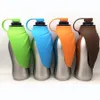 Edelstahl-Hundewasserflasche Tragbare Reise-Hundewasserflasche Wasserspender für Hunde Haustiere Suuplies RRA787