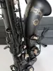 Beste Qualität Tenorsaxophon Japan Suzuki Matt Schwarz Musikinstrument professionell spielendes Tenorsaxophon Kostenloser Versand