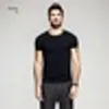 KUEGOU Summer Mens Casual T Shirts 10 Solid Colors Brand Clothing Man's Wear Short Sleeve Slim T-Shirts Tops Tees Plus Size 601